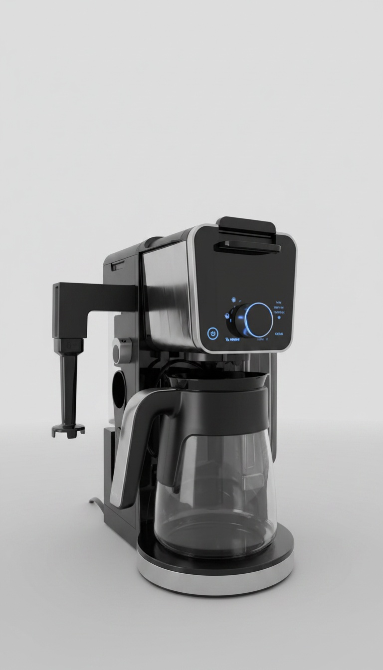 Máquina de café que usa café moído sem cápsulas
