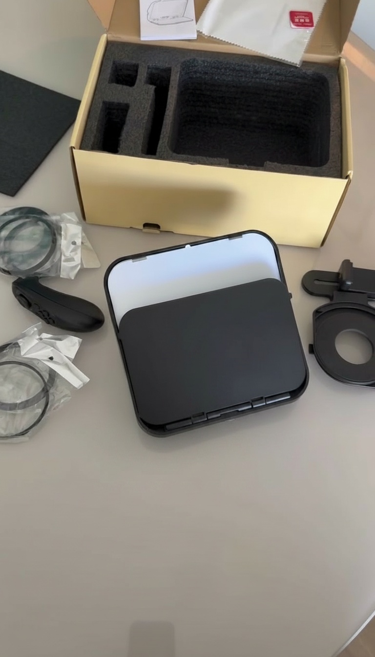 Comando sem fios para avançar o texto do teleprompter